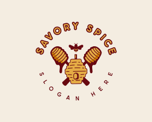 Sweet Honey Beehive logo design