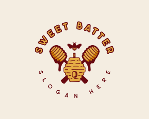 Sweet Honey Beehive logo design