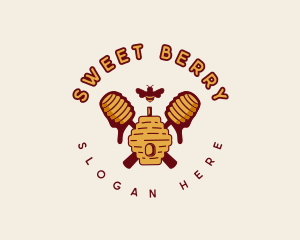 Sweet Honey Beehive logo design