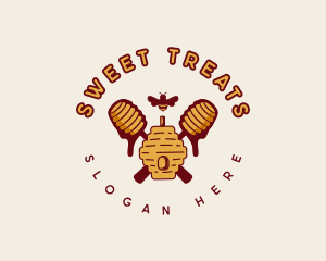 Sweet Honey Beehive logo design