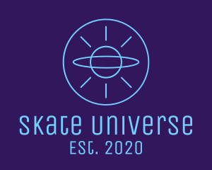 Blue Planet Universe logo design