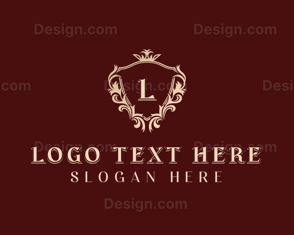 Luxury Regal Shield Logo