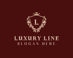 Luxury Regal Shield logo design