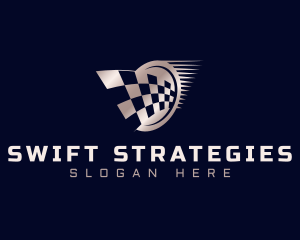 Speed Racing Flag  logo