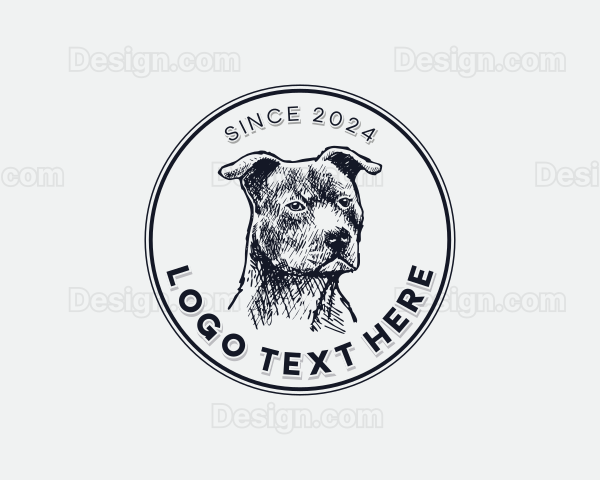 Canine Dog Breeder Logo