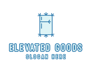 Icy Fridge Appliance logo design