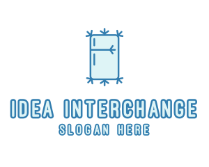 Icy Fridge Appliance logo design