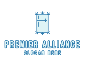 Icy Fridge Appliance logo design