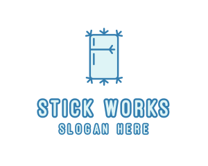 Icy Fridge Appliance logo design