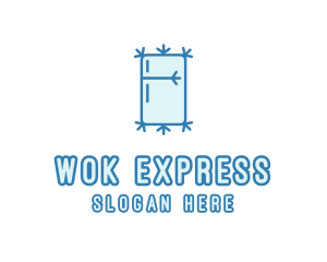 Icy Fridge Appliance logo design