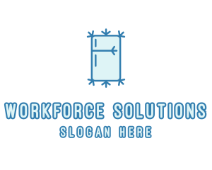 Icy Fridge Appliance logo design