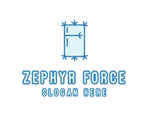 Icy Fridge Appliance logo design