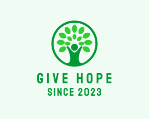 Tree Planting Volunteer logo design