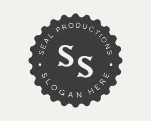 Simple Minimalist Seal logo