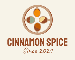 Powder Spice Spoon logo design