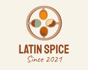 Powder Spice Spoon logo design