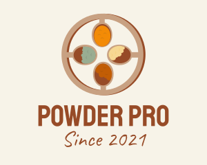 Powder Spice Spoon logo design