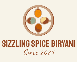 Powder Spice Spoon logo design