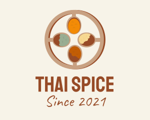 Powder Spice Spoon logo design