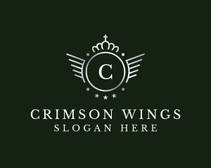 Royal Crown Wings logo design