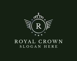 Royal Crown Wings logo design