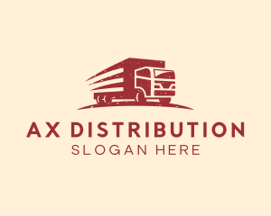 Fast Truck Delivery logo design