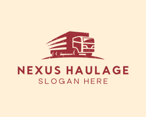 Fast Truck Delivery logo design