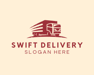 Fast Truck Delivery logo design