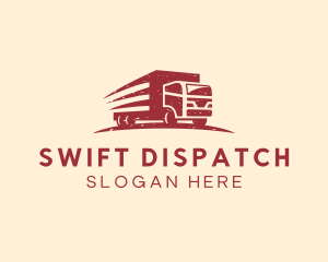 Fast Truck Delivery logo design