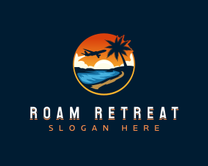 Travel Beach Destination logo