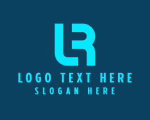 Generic Letter LR Monogram logo