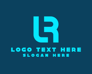 Generic Letter LR Monogram logo