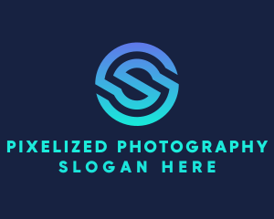 Digital Tech Letter S Business logo design