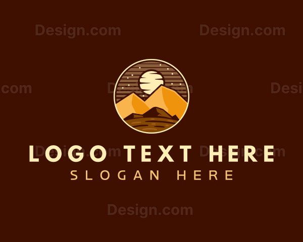 Desert Outdoor Adventure Logo