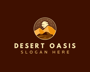 Desert Outdoor Adventure logo design