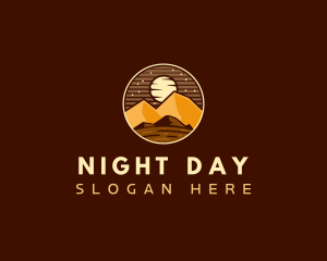 Desert Outdoor Adventure logo design