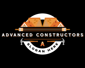 Carpentry Renovation Refurbish logo design