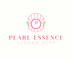 Feminine Seashell Jewelry logo design