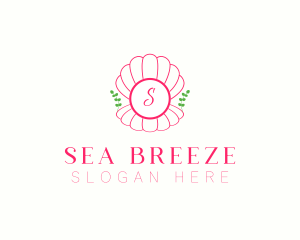 Feminine Seashell Jewelry logo design