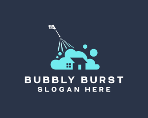 Pressure Wash Cleaning logo design