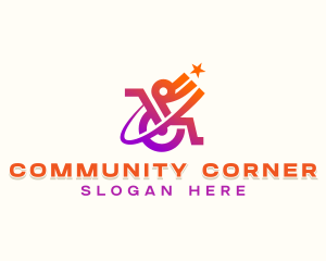 Paralympic Charity Community logo design
