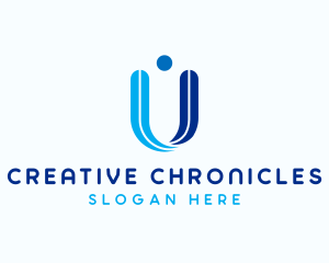 Consulting Company Letter U logo design