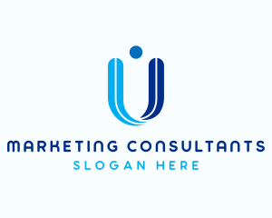 Consulting Company Letter U logo