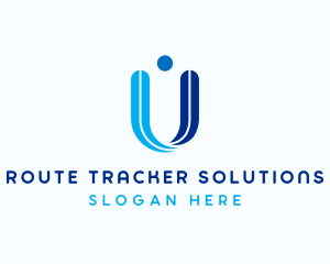 Consulting Company Letter U logo design