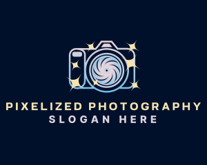 Camera Photography Shutter logo design