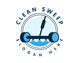 Water Pressure Cleaning Tool  logo design