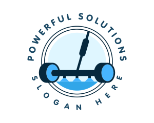 Water Pressure Cleaning Tool  logo design