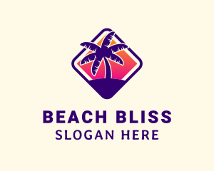 Summer Palm Beach Club logo design