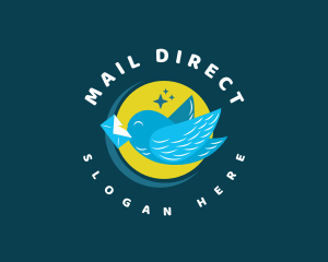 Bird Mail Envelope logo