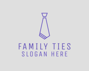 Stylish Suit Tie logo design